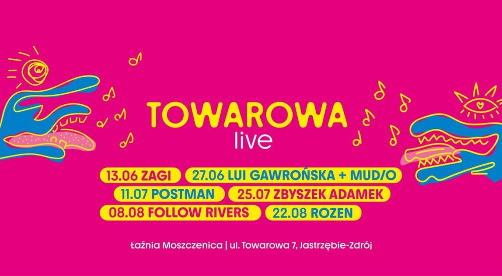 Koncert w ramach Towarowa Live, zagra Rozen