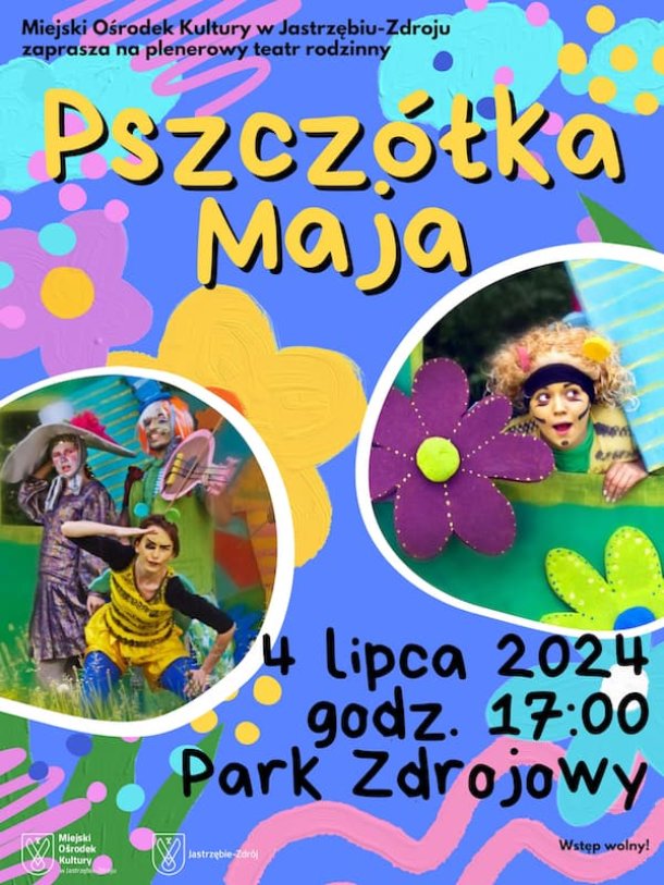 Plenerowy Teatr Rodzinny - "Pszczółka Maja" w Parku Zdrojowym