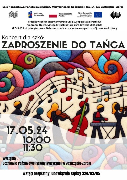 Koncert dla szkół - Zaproszenie do tańca