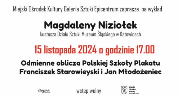 "Odmienne oblicza Polskiej Szkoły Plakatu - Franciszek Starowieyski i Jan Młodożeniec"