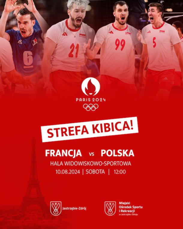 Wielki Mecz, Wielkie Emocje: Polska vs Francja w Jastrzębskiej Strefie Kibica