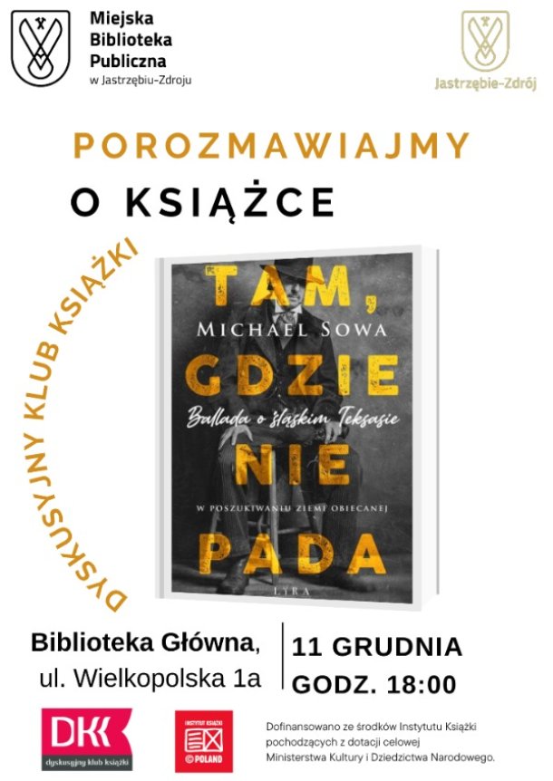 Porozmawiajmy o książce - spotkanie Dyskusyjnego Klubu Książki