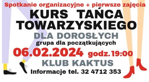 Kurs tańca towarzyskiego dla dorosłych