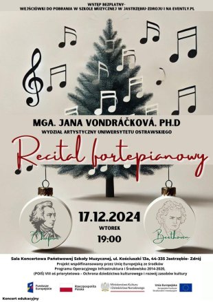 Recital fortepianowy | Jana Vondráčková