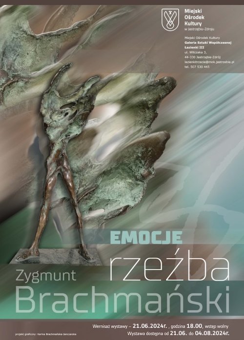 "Emocje" - wystawa rzeźby Zygmunta Brachmańskiego