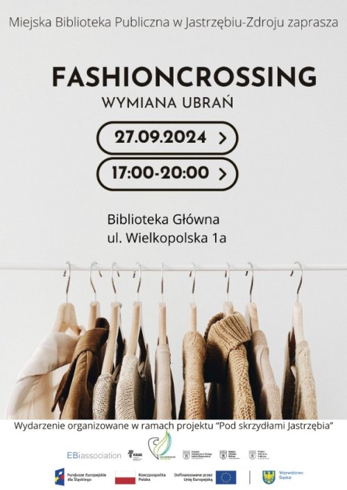 FASHION CROSSING - wymiana ubrań w Miejskiej Bibliotece Publicznej