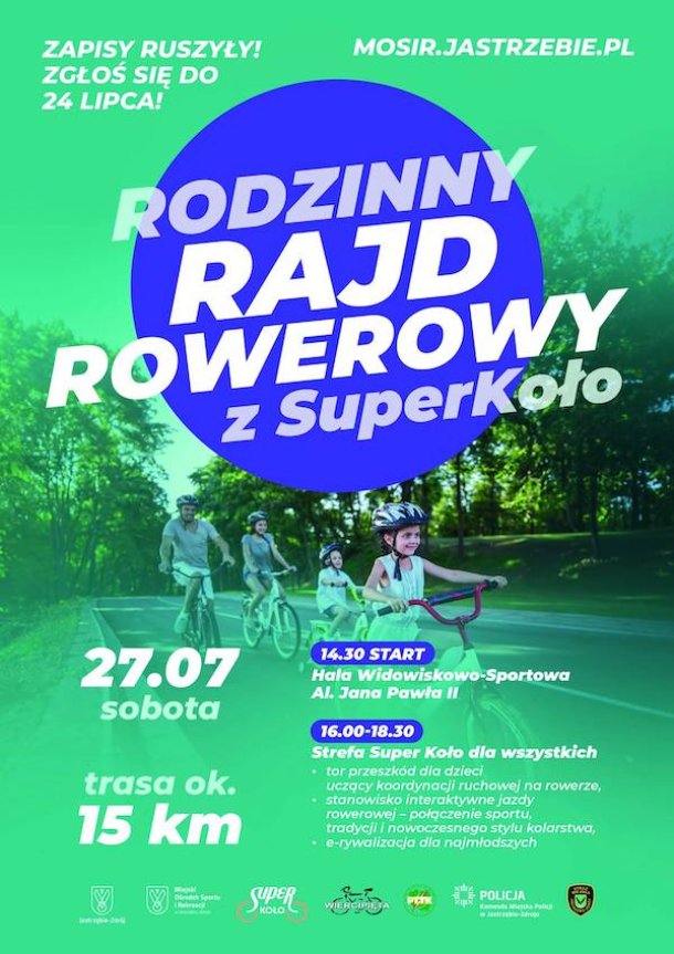 Rodzinny Rajd Rowerowy z "Super Koło"