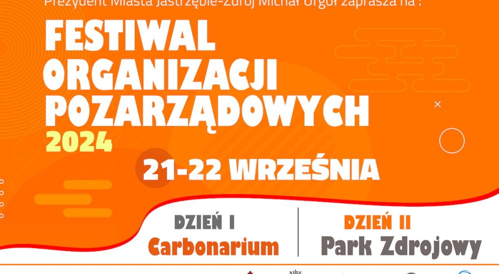 Zapraszamy na Festiwal Organizacji Pozarządowych 21-22 września