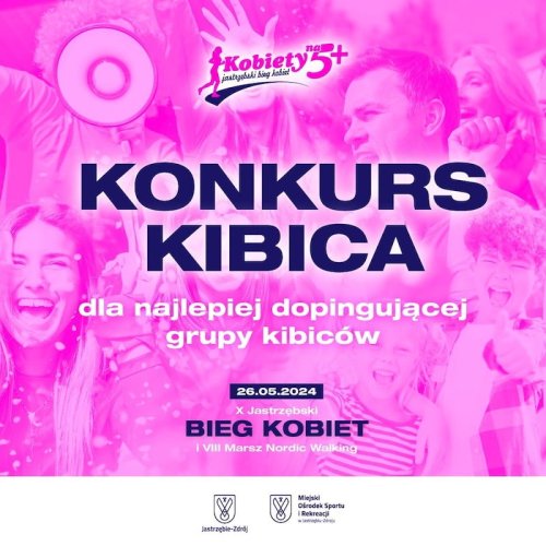 Konkurs Kibica podczas Jastrzębskiego Biegu Kobiet