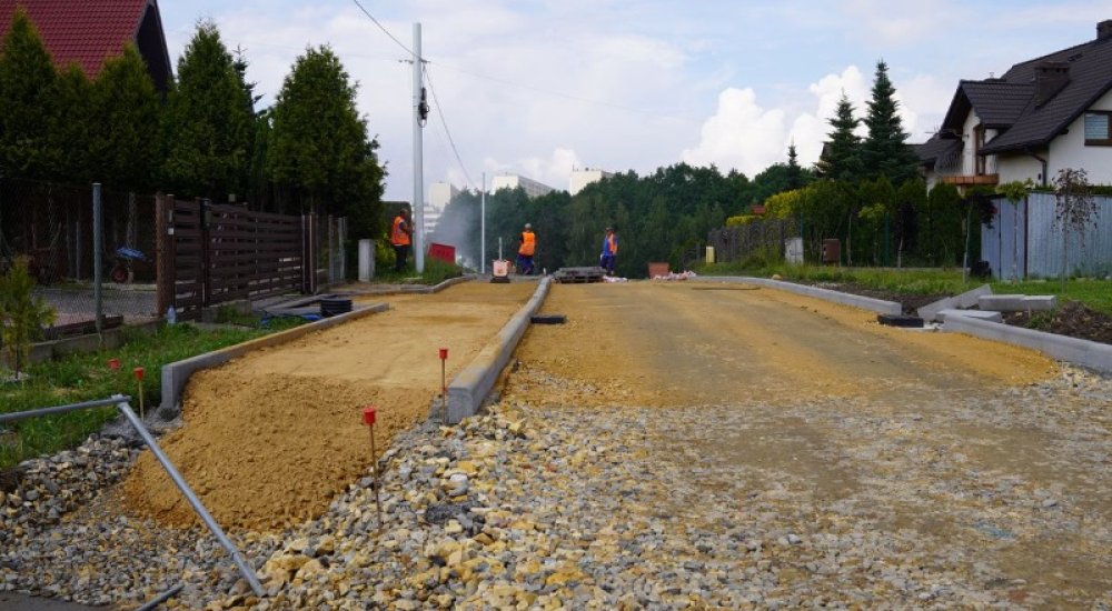 Trwają prace nad inwestycją na Osiedlu Pionierów, fot. z arch. UM