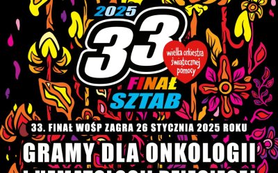 Zostań sponsorem 33. Finału WOŚP w Jastrzębiu-Zdroju