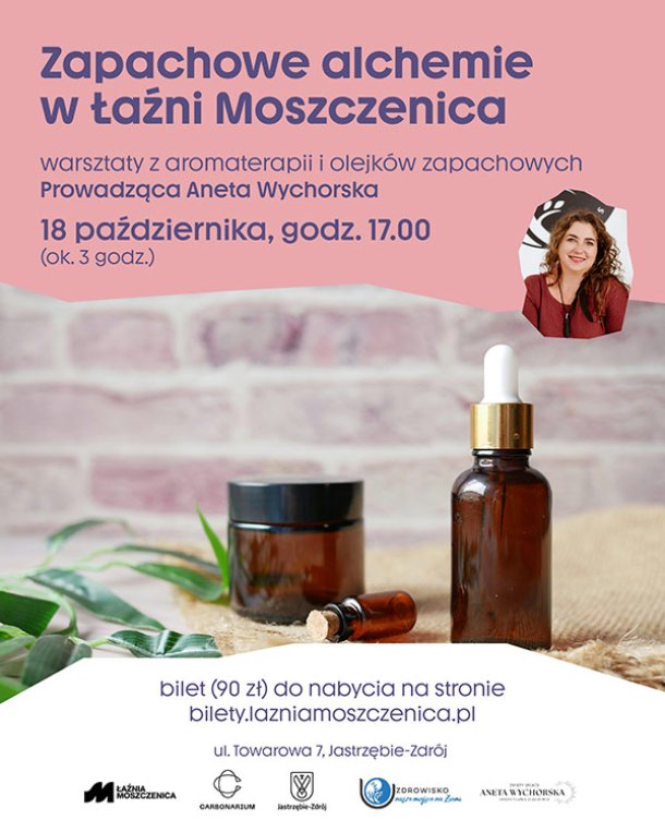 "Zapachowe alchemie" w Łaźni Moszczenica