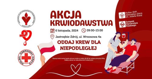 „Oddaj Krew dla Niepodległej” – już jutro Harcerska Akcja Krwiodawstwa