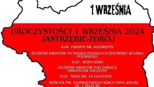 Obchody 85. rocznicy wybuchu II Wojny Światowej w Jastrzębiu-Zdroju