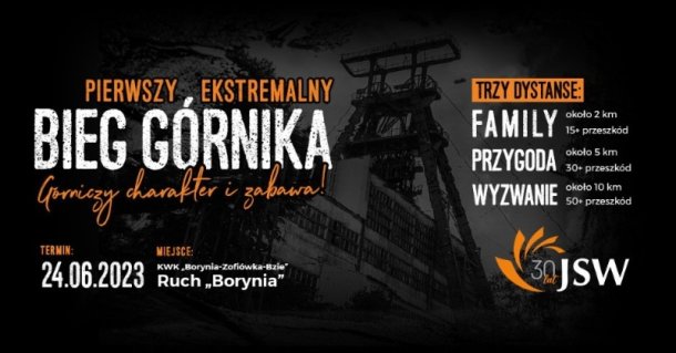 Pierwszy ekstremalny BIEG GÓRNIKA