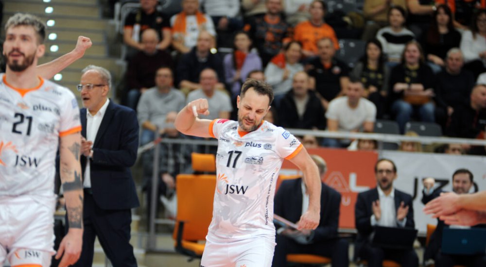 Derby Śląska dla Jastrzębskiego Węgla. 45-letni Jarosław Macionczyk MVP!