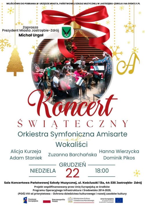 Koncert Świąteczny | Orkiestra Amisarte & Wokaliści