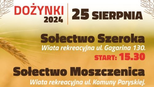 Dożynki Sołeckie w Szerokiej - 25 sierpnia 2024 r.