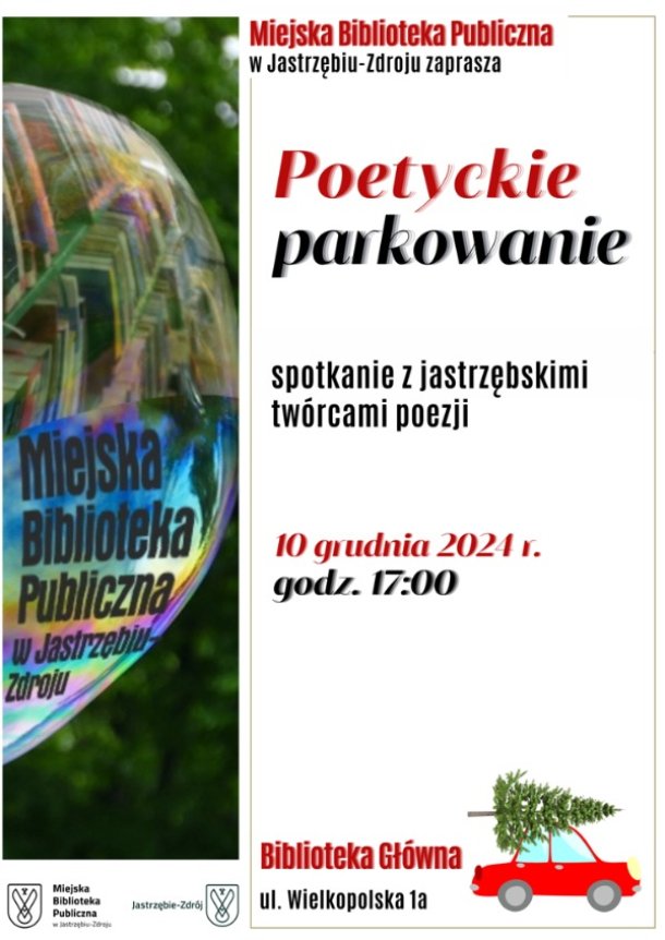 Poetyckie parkowanie - spotkanie z jastrzębskimi twórcami poezji