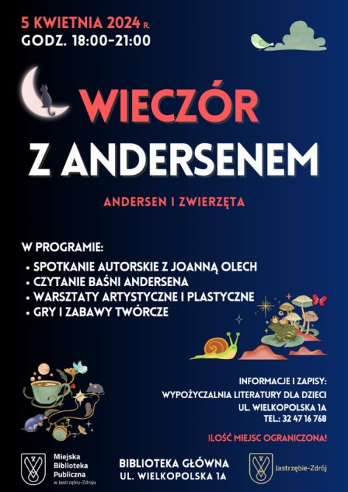 Wieczór z Andersenem 2024 - Andersen i zwierzęta