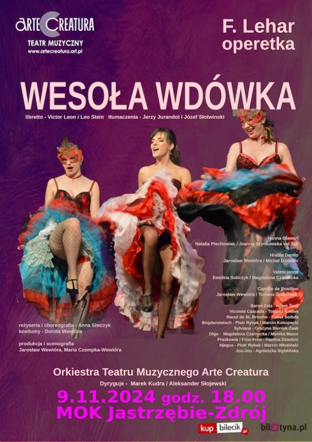 Operetka "Wesoła wdówka" - Arte Creatura Teatr Muzyczny