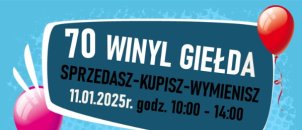 70. WINYL GIEŁDA w Miejskiej Bibliotece Publicznej w Jastrzębiu-Zdroju