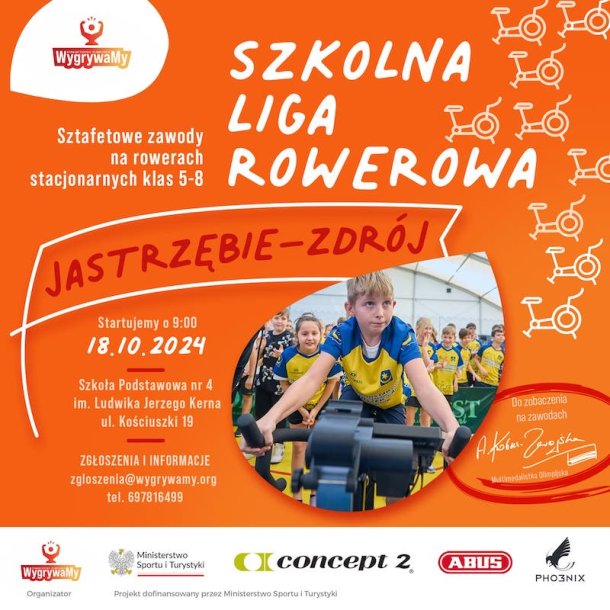 Szkolna Liga Rowerowa w Szkole Podstawowej nr 4