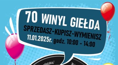 70. WINYL GIEŁDA w Miejskiej Bibliotece Publicznej w Jastrzębiu-Zdroju