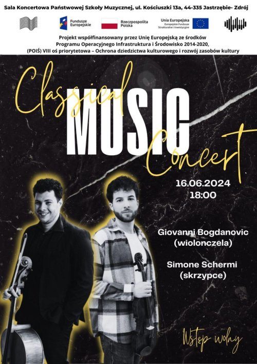 Classical Music Concert w Sali koncertowej PSM w Jastrzębiu-Zdroju