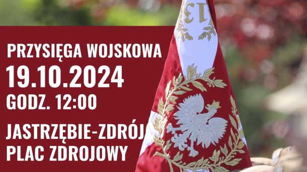 Przysięga wojskowa żołnierzy WOT w Parku Zdrojowym